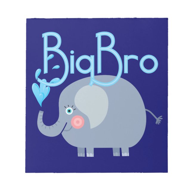 Elephant Big Bro Notepad (Front)