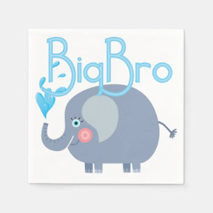 Elephant Big Bro Paper Napkins