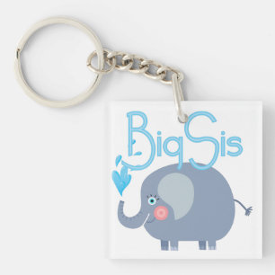 Elephant Big Sis Keychain