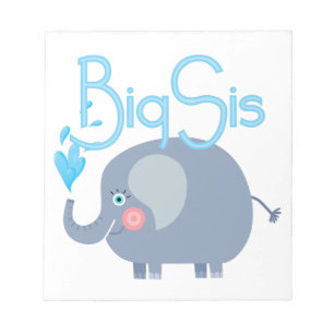 Elephant Big Sis Notepad