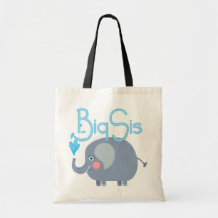 Elephant Big Sis Tote Bag