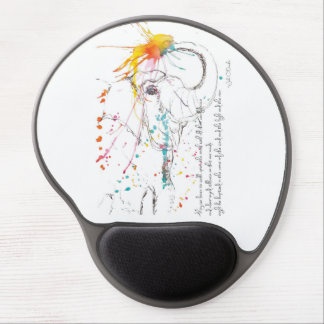 Elephant Blessing Gel Mousepad