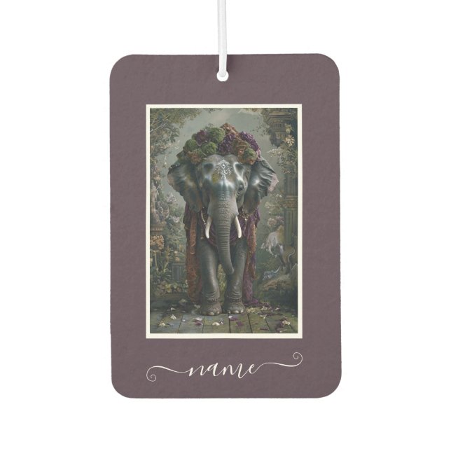 Elephant Blossom Air Freshener (Front)