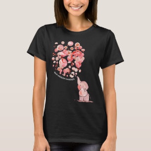 Elephant Blows Up Burgundy Bylloons Brain Aneurysm T-Shirt