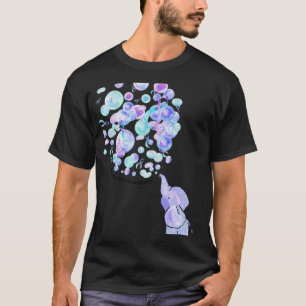 Elephant Blue Purple Balloons Suicide Prevention A T-Shirt