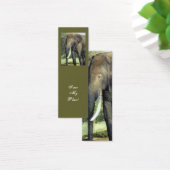 Elephant bookmark Save My Place! (Desk)
