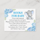 Elephant Books for Baby - Blue Book Request Card