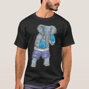 Elephant Boxer Boxing gloves Boxing T-Shirt