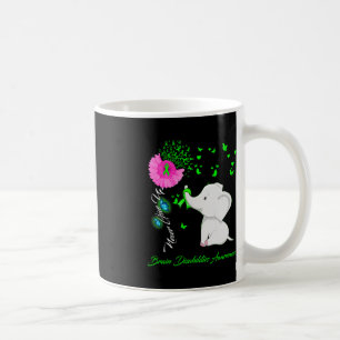 Elephant Brain Disabilities Awareness  Coffee Mug