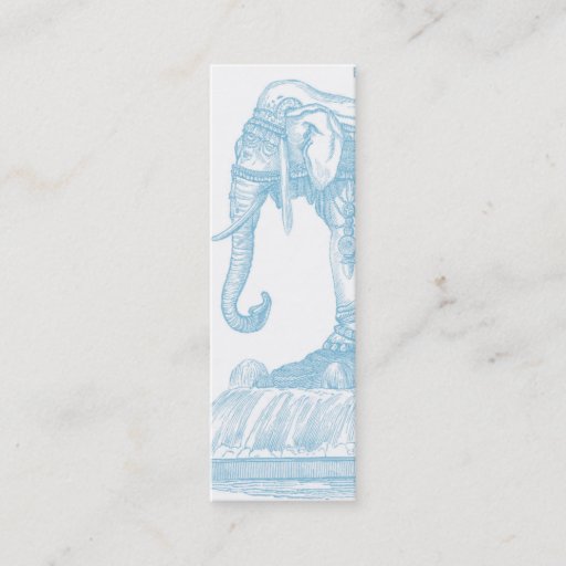 Customizable Elephant Buddha Quote Business Card