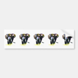 Elephant Bumper Sticker