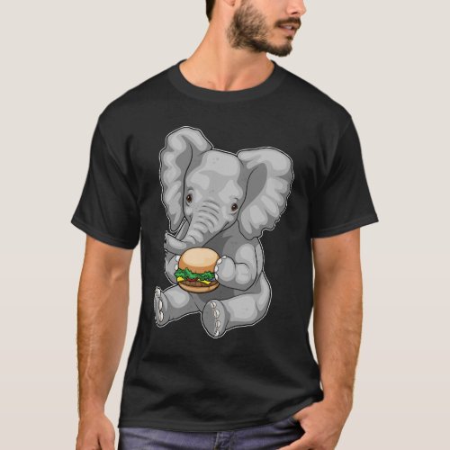 Elephant Burger T_Shirt