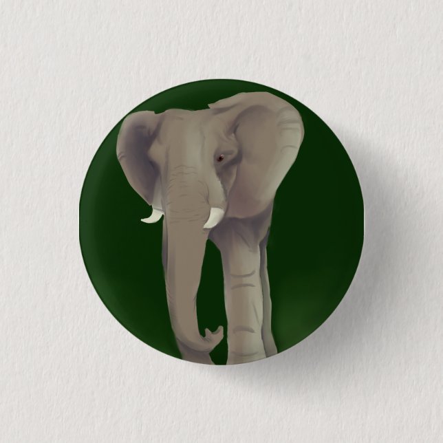 Elephant Button (Front)