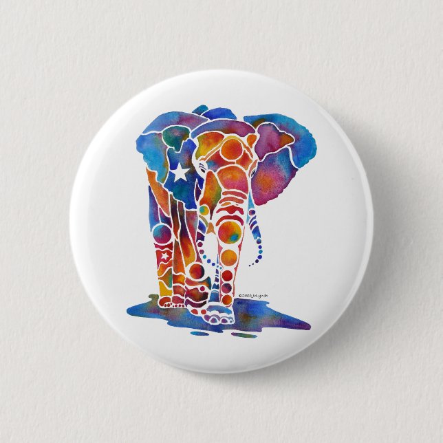 Elephant Button (Front)