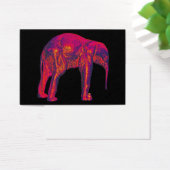 Elephant Calf, Red/Pink, Black Back (Desk)