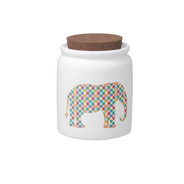 Elephant Candy Jar (Front)