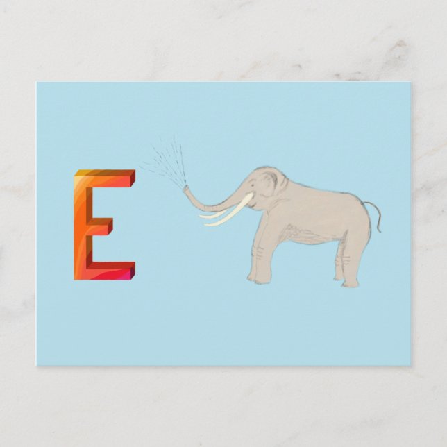 Elephant Card (Front)