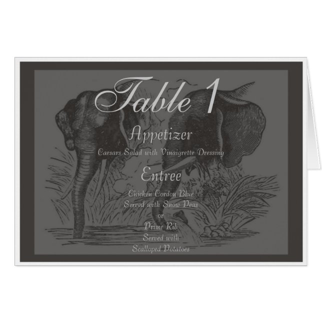 Elephant Cards (Front Horizontal)