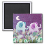 Elephant Chain - Magnets at Zazzle