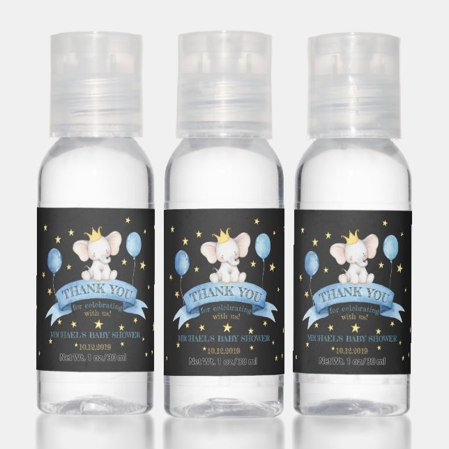 Elephant Chalkboard Hand Sanitizer (Set)