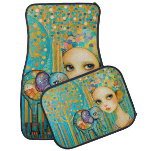 Elephant Charm Car Floor Mat