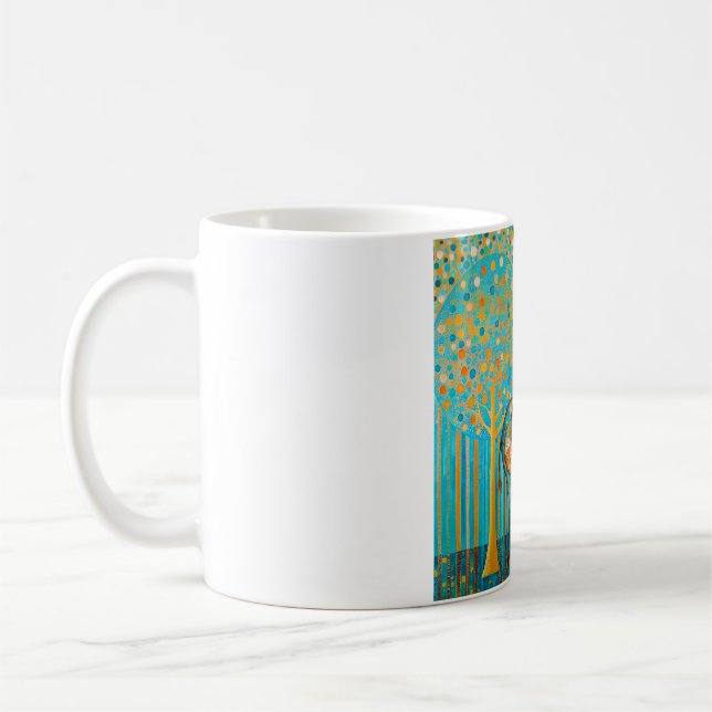 Elephant Charm Coffee Mug (Left)