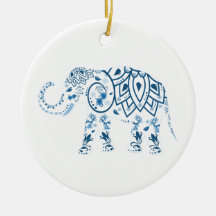 Elephant Christmas Ornament