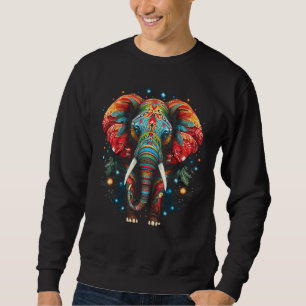Elephant Christmas Xmas Holiday Spirit Animal Sweatshirt