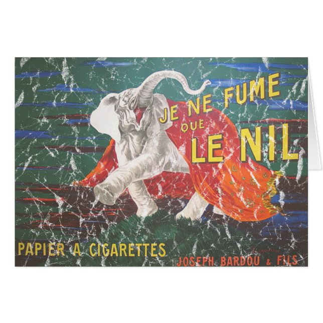 Elephant cigarettes-1900 - distressed cards (Front Horizontal)