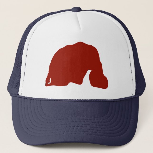 Elephant Circuit Bloc Trucker Hat (Front)