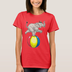 Elephant Circus Ball T-Shirt