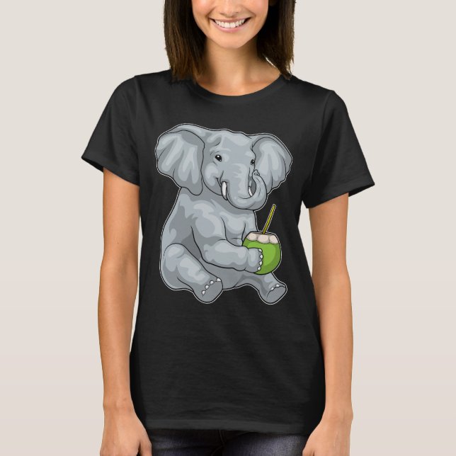Elephant Coconut T-Shirt (Front)