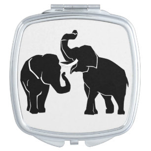 Elephant Compact Mirror