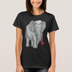 Elephant Cook Chef hat T-Shirt