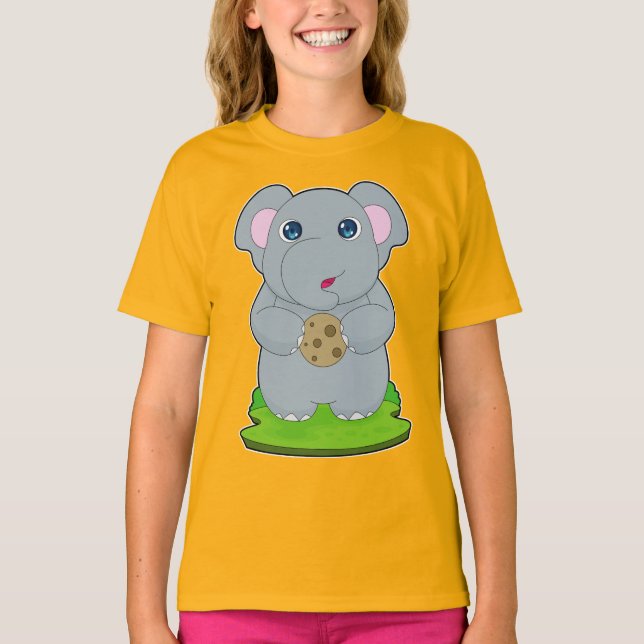 Elephant Cookie T-Shirt (Front)