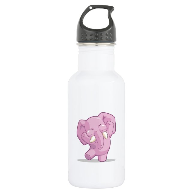 Elephant Dancing Water Bottle (Front)