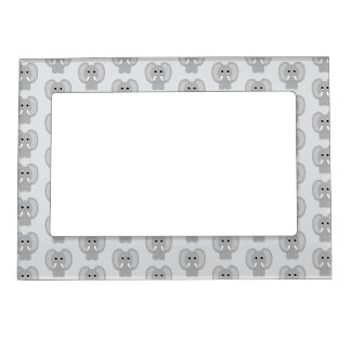 Elephant Design Any Colour Background Magnetic Frame