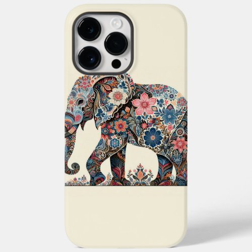 Elephant design phone back cover