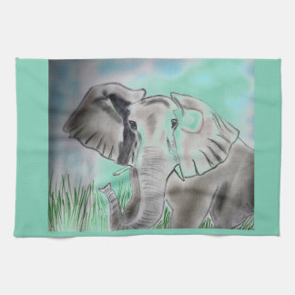 Elephant Design Place mat Towel