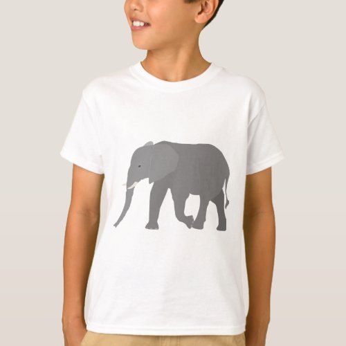 Elephant Design T_Shirt
