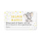 Elephant Diaper Raffle Ticket Yellow Baby Shower