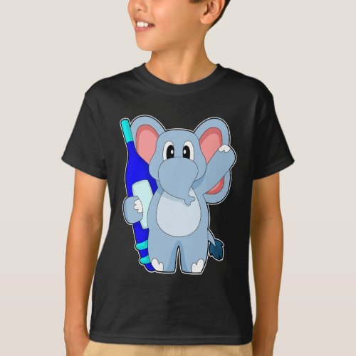 Elephant Doctor Fever thermometer T_Shirt