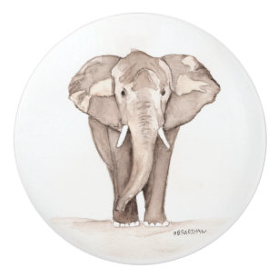 elephant drawer pull