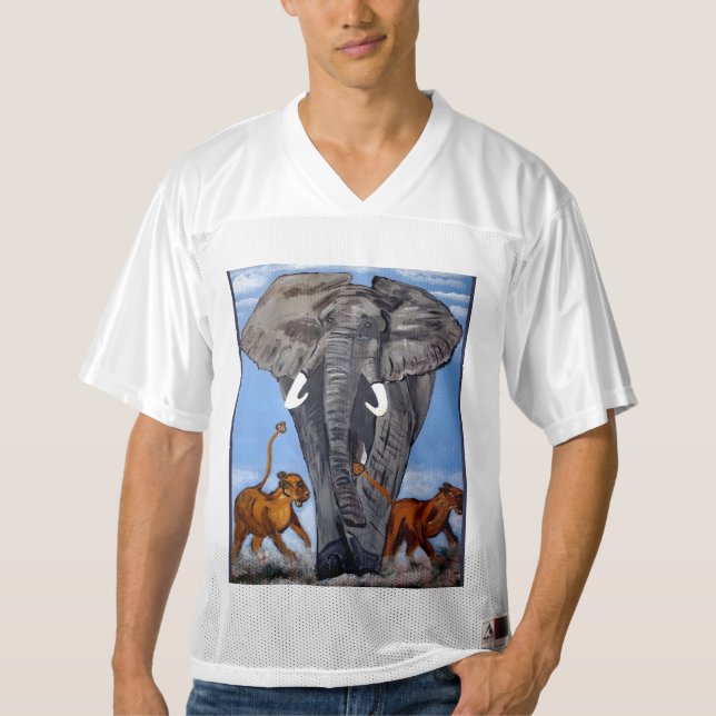 ELEPHANT  DUMBO MEN'S FOOTBALL JERSEY (Front)