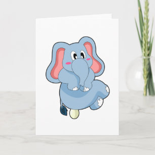 Elephant Egg Card