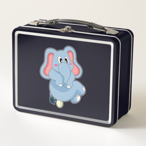 Elephant Egg Metal Lunch Box