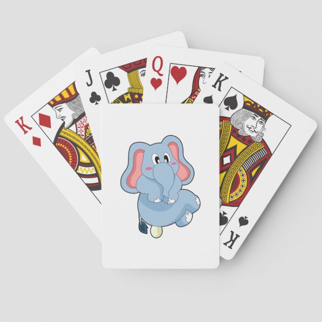 Elephant Egg Poker Cards (Back)