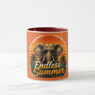 Elephant Endless Summer Coffee Mug