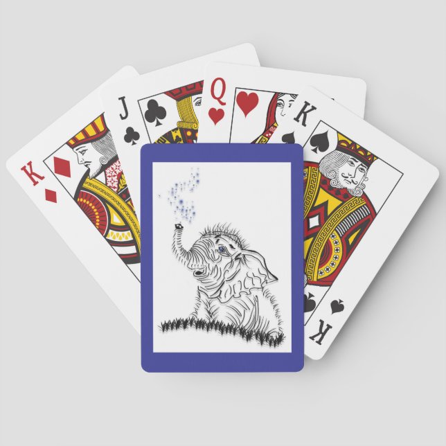 Elephant Energy Poker Cards (Back)