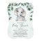 Elephant Eucalyptus Foliage Watercolor Baby Shower